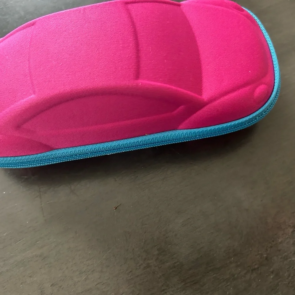 Kids Pink and Green Glasses with Car Shaped Case